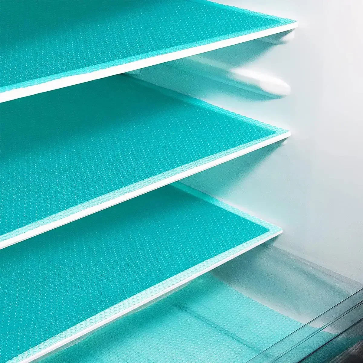 Waterproof Refrigerator Shelf Liners (4-Pack) – Washable Non-Slip Kitchen Drawer Mats